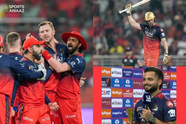 You are currently viewing RCB vs PBKS 2025 Qualifier 1 Match Highlights : Josh Hazlewood, Suyash Sharma ki super bowling aur Salt ki fifty ne 9 years baad pahuchaya IPL final mein