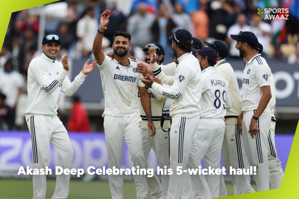 Akash Deep, Ind vs Eng 2nd Test Match Day 5