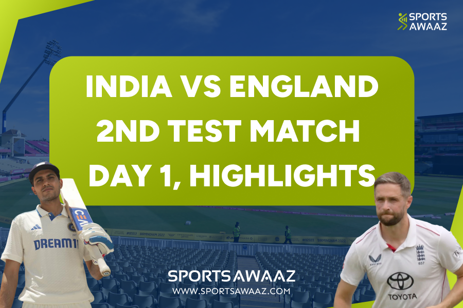 You are currently viewing India vs England 2nd Test Match Day 1 Highlights – Shubhman Gill’s Stunning Ton, a Strong Start!