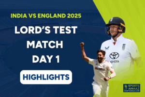 India vs England 3rd Test Match Lord's, day 1 highlights