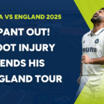 Rishabh Pant Injury Update out of England Tour